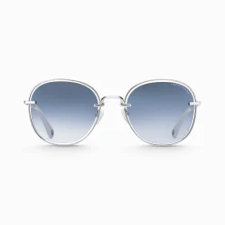 Sale Lunettes de soleil Mia quadratiques bleu Femme Lunettes De Soleil