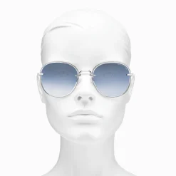 Sale Lunettes de soleil Mia quadratiques bleu Femme Lunettes De Soleil