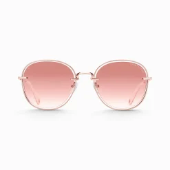 Cheap Lunettes de soleil Mia quadratiques rose Femme Lunettes De Soleil
