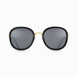 Discount Lunettes de soleil Mia quadratiques gris Femme Lunettes De Soleil