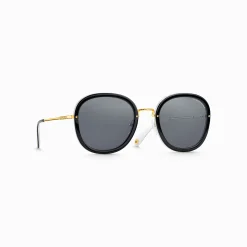 Discount Lunettes de soleil Mia quadratiques gris Femme Lunettes De Soleil