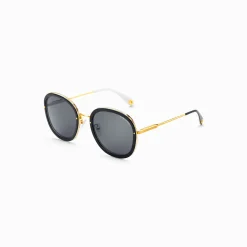 Discount Lunettes de soleil Mia quadratiques gris Femme Lunettes De Soleil