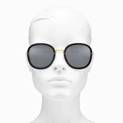 Discount Lunettes de soleil Mia quadratiques gris Femme Lunettes De Soleil