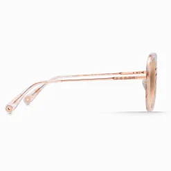 Online Lunettes de soleil Mia quadratiques rose effet miroir Femme Lunettes De Soleil