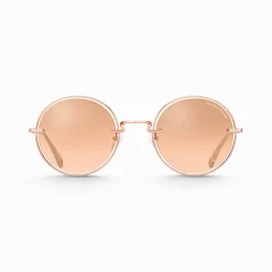 Sale Lunettes de soleil Romy rondes effet miroir Femme Lunettes De Soleil