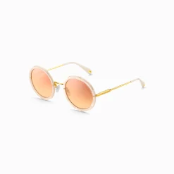 Flash Sale Lunettes de soleil Romy rondes ethnique effet miroir Femme Lunettes De Soleil