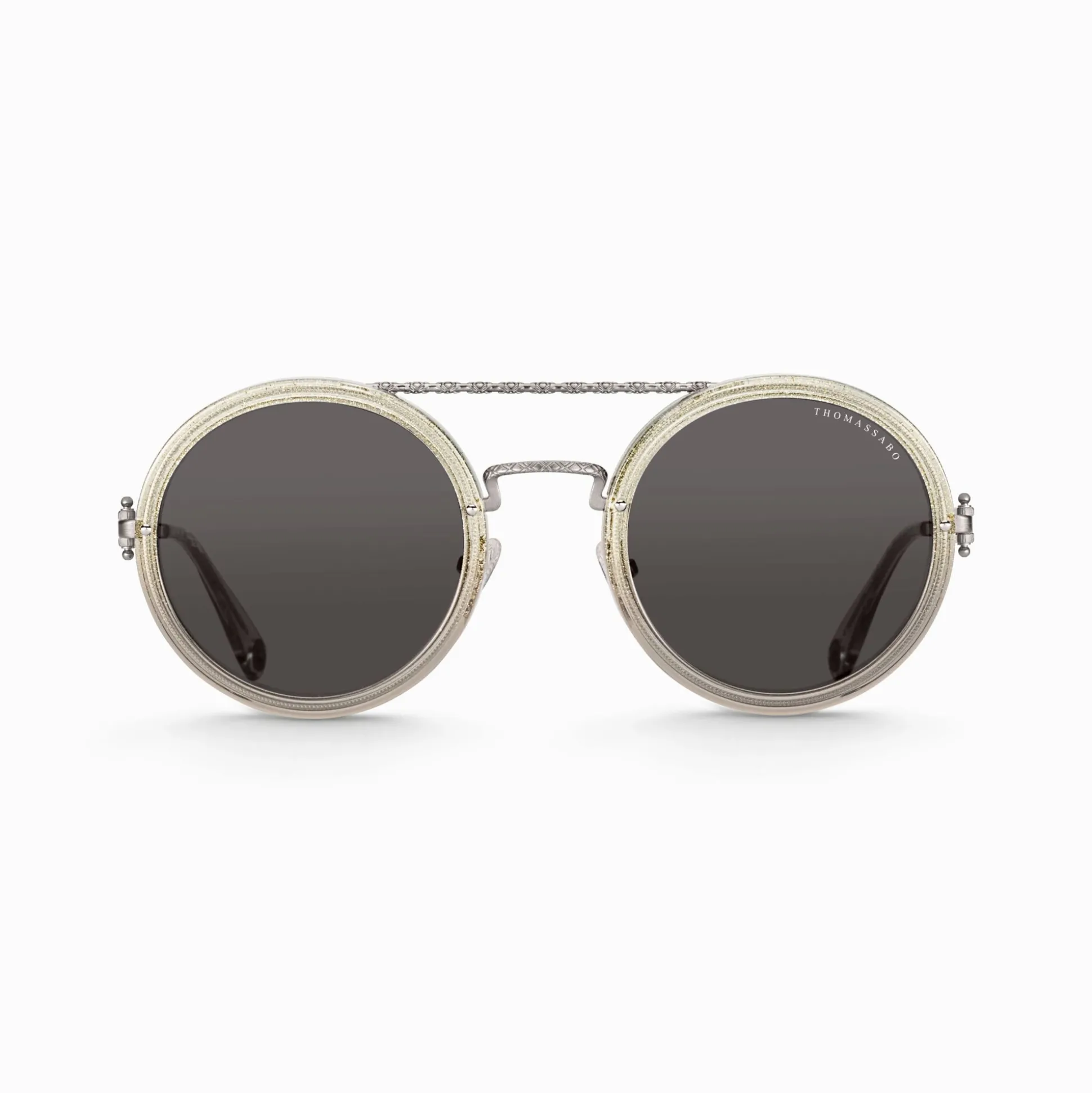 Discount Lunettes de soleil Romy rondes iconique Femme Lunettes De Soleil