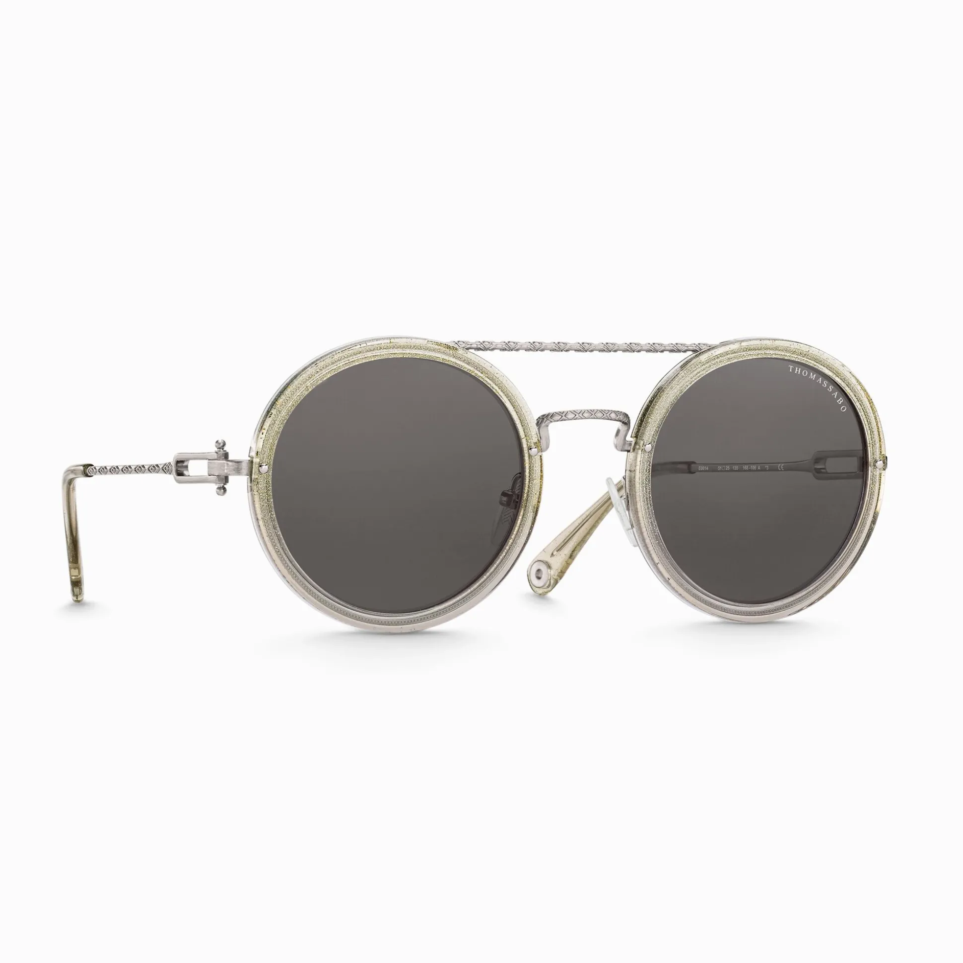 Discount Lunettes de soleil Romy rondes iconique Femme Lunettes De Soleil