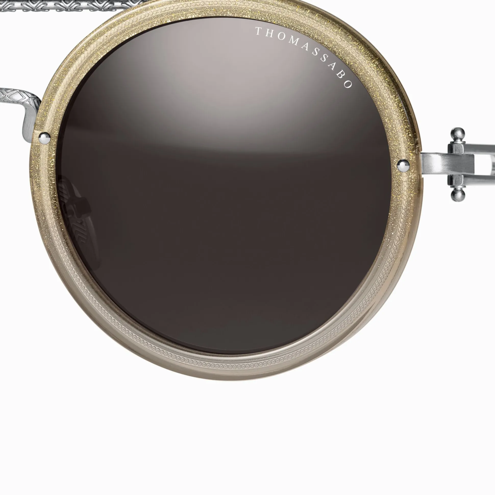 Discount Lunettes de soleil Romy rondes iconique Femme Lunettes De Soleil
