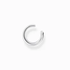 Cheap Manchette d’oreille unique argent double Femme Créoles|Manchettes D'oreilles