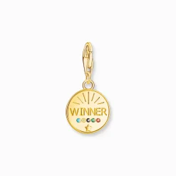 Flash Sale Membre Breloque Charm signe de l’infini orné de gemmes dorée Femme Charms|Charms