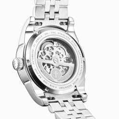 Flash Sale Montre automatique argentée de 41 mm avec cadran noir Homme Montres|Montres