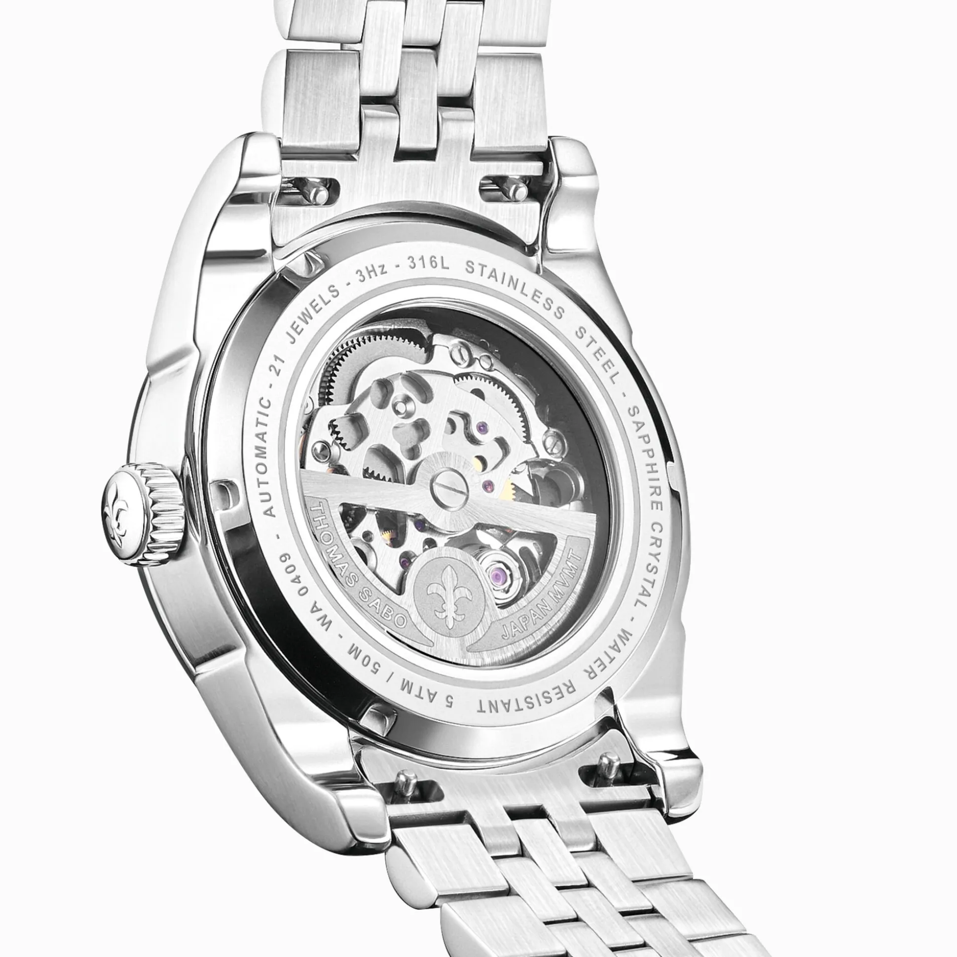 Flash Sale Montre automatique argentée de 41 mm avec cadran noir Homme Montres|Montres