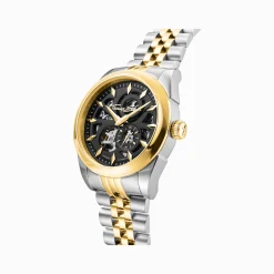 Discount Montre automatique bicolore avec 41 mm et cadran noir Homme Montres|Montres