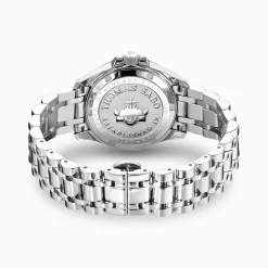 Best Montre pour femme Divine Pink avec pierres blanches argentées Femme Montres|Montres Pour Femmes
