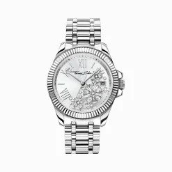 Cheap Montre pour femme fleurs en pierres blanches Femme Montres|Montres Pour Femmes
