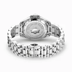Hot Montre pour femmes DivineRainbow, placage argenté et gemmes multicolores. Femme Montres|Montres Pour Femmes