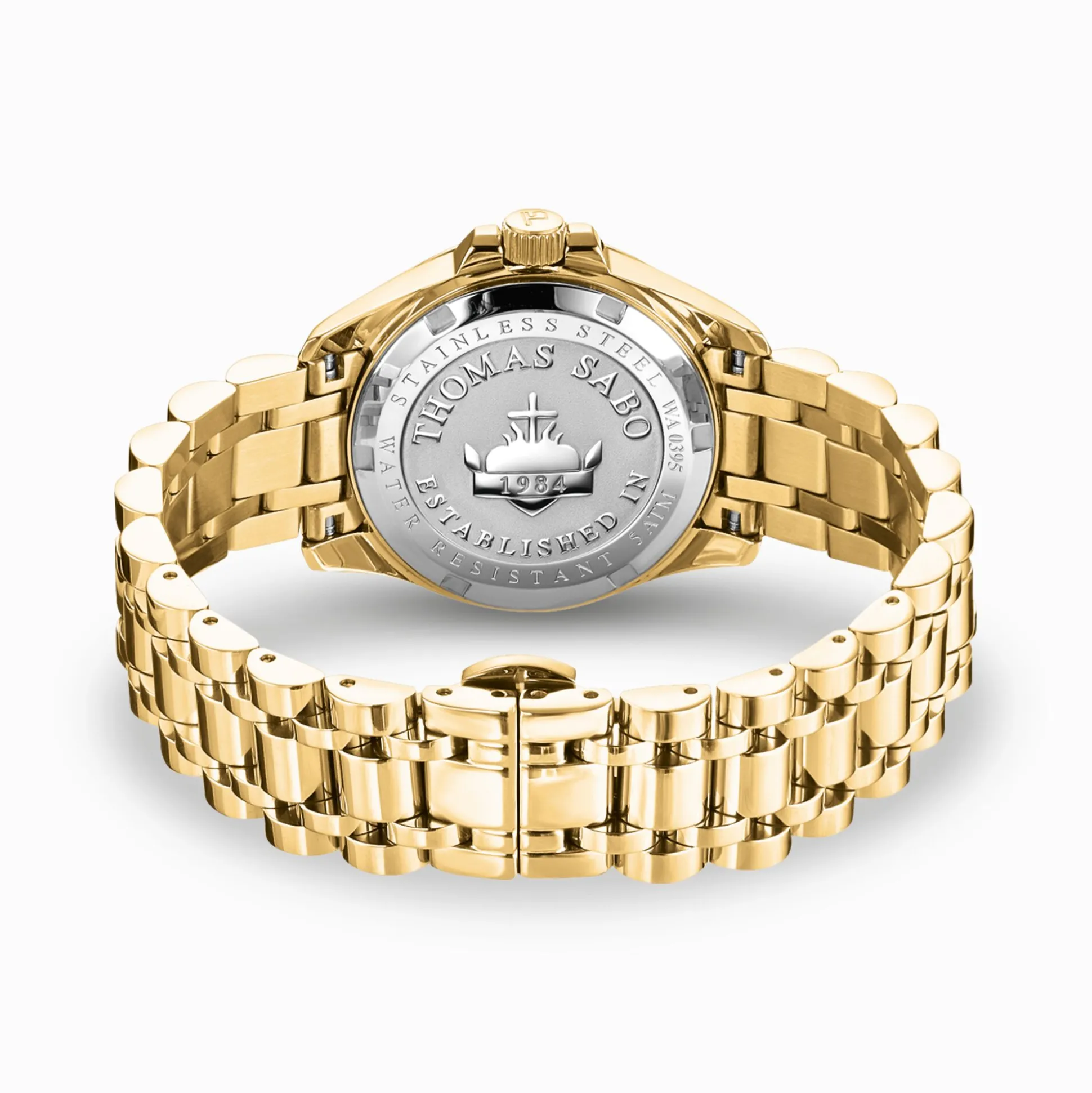 Hot Montre pour femmes DivineRainbow, placage doré et gemmes multicolores Femme Montres|Montres Pour Femmes