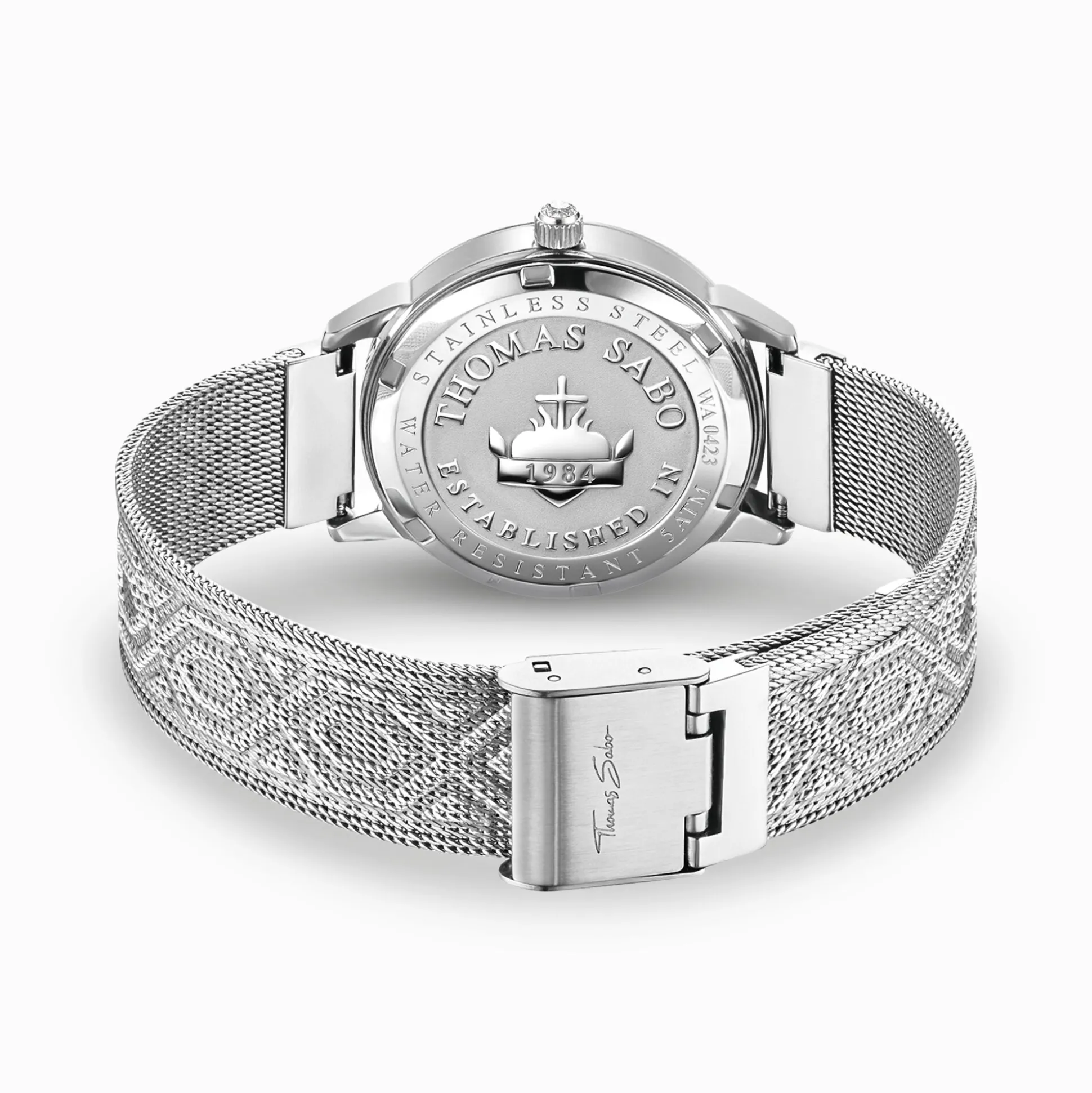 Flash Sale Montre pour femmes en argent avec 33 mm, libellules et zircone Femme Montres|Montres Pour Femmes