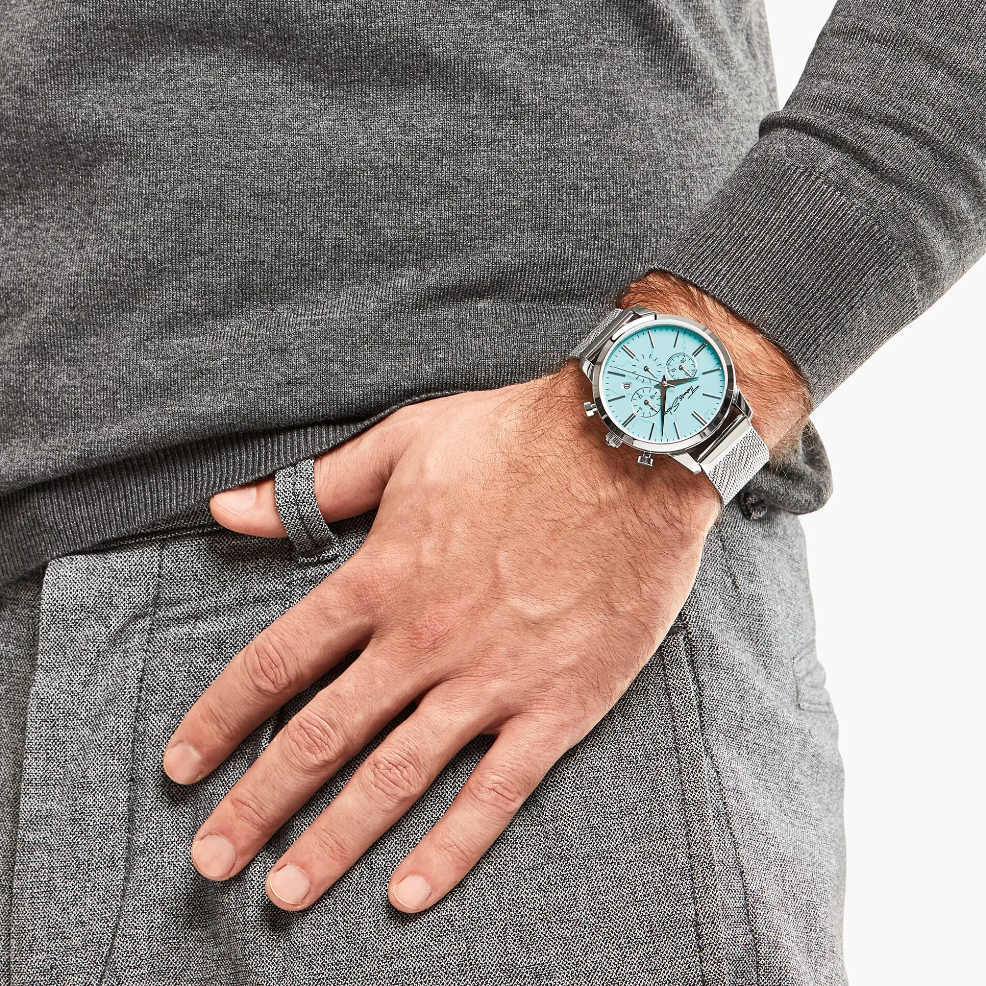 Cheap Montre pour homme Chronographe Arizona Spirit turquoise Homme Montres|Montres