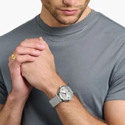 Outlet Montre pour homme elements of nature argent Homme Montres|Montres