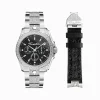 Cheap Montre pour homme Rebel at Heart Chronograph argent Homme Montres|Montres