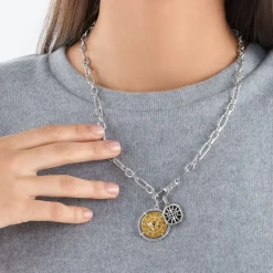 New Pendentif boussole étoile noir Femme Pendentifs|Pendentifs