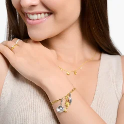 Sale Pendentif Charm coquille avec perle argent Femme Charms|Charms