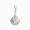 Flash Sale Pendentif Charm coquille argent Femme Charms|Charms