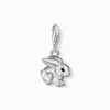 New pendentif Charm lapin Femme Charms|Charms