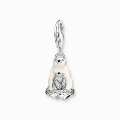Cheap Pendentif Charm ours polaires argent Femme Charms|Charms