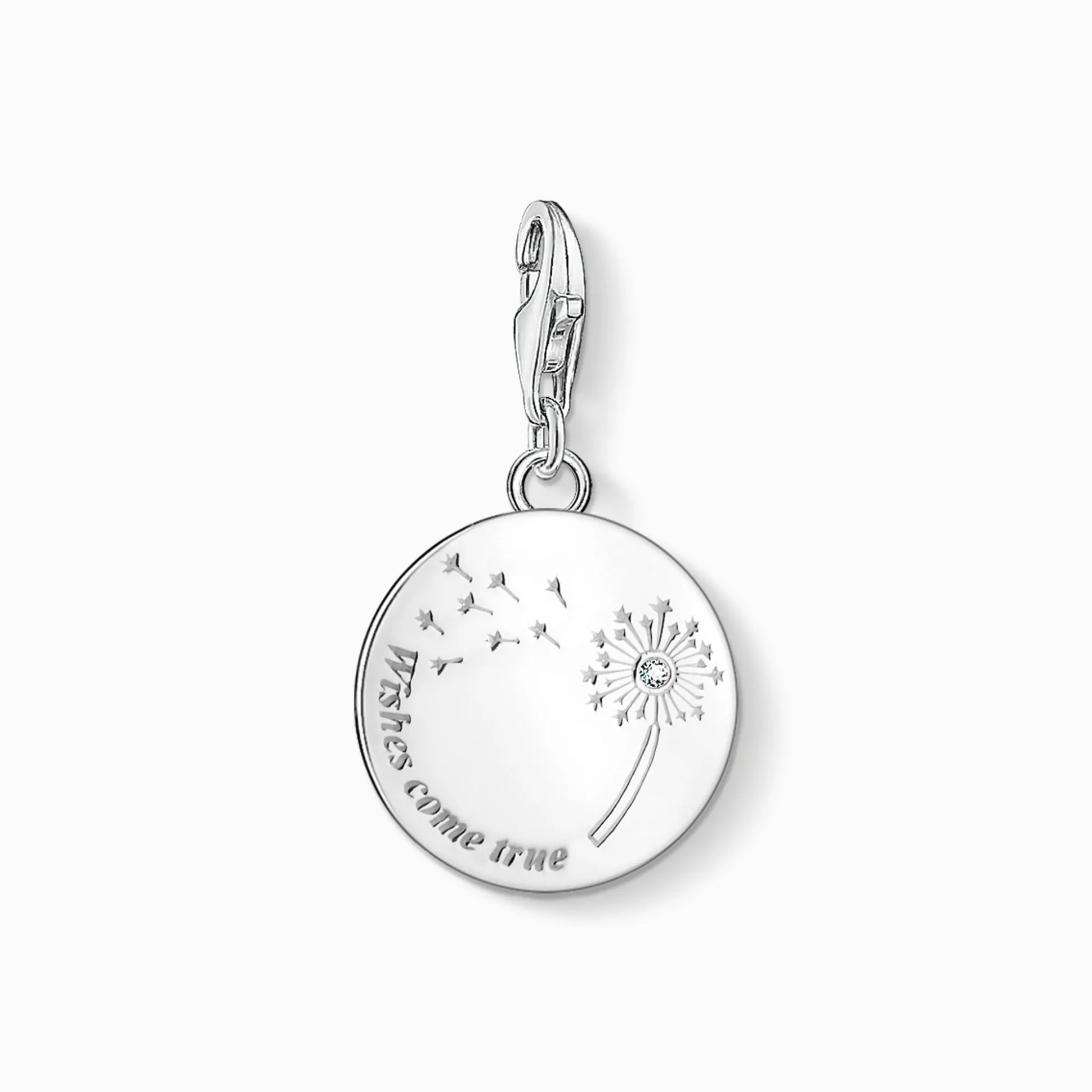 Shop Pendentif Charm pissenlit wishes come true Femme Charms|Charms