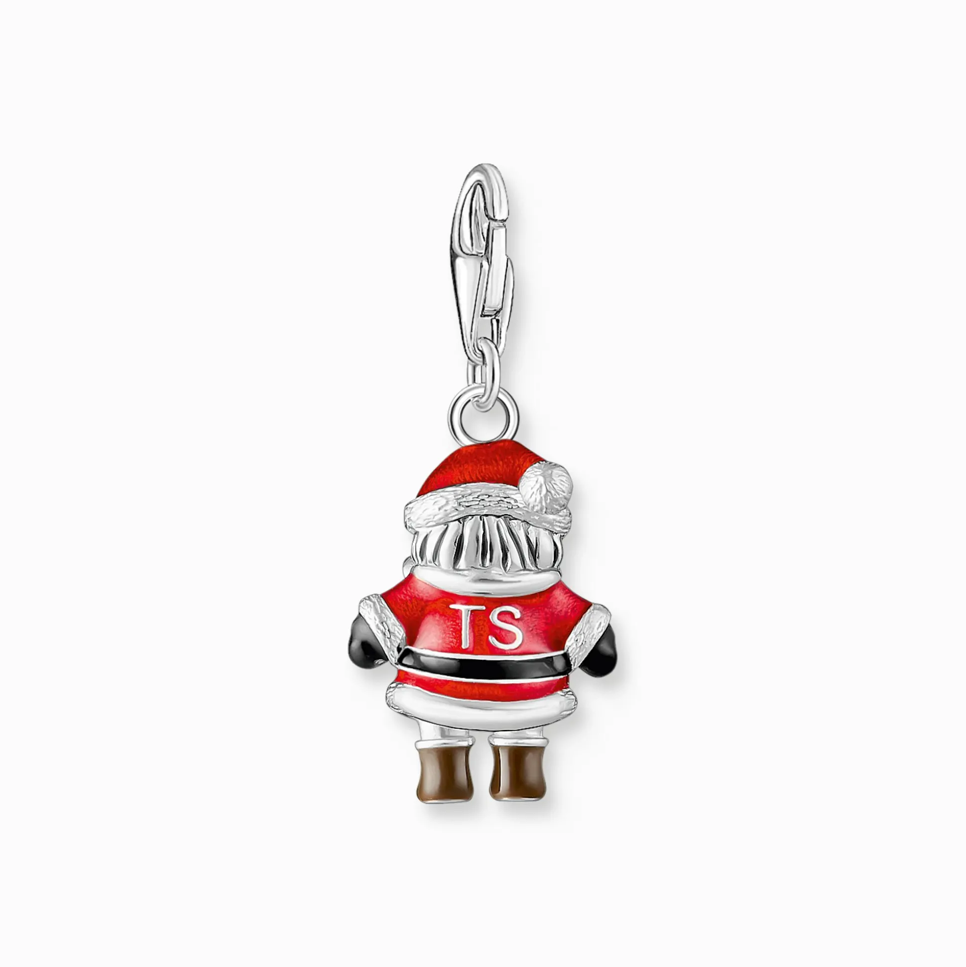 Clearance Pendentif Charm Père Noël en argent Femme Charms|Charms