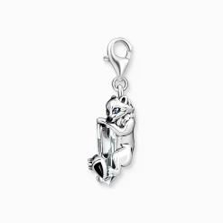 Sale Pendentif Charm renard argent Femme Charms|Charms