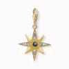 Cheap Pendentif Charm royaltie étoile Femme Placage Or 18 Carats - Argent 925