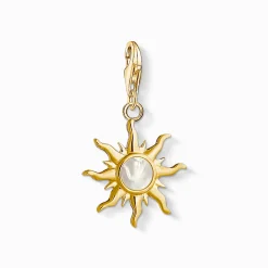 Shop pendentif Charm soleil avec nacre Femme Charms|Charms