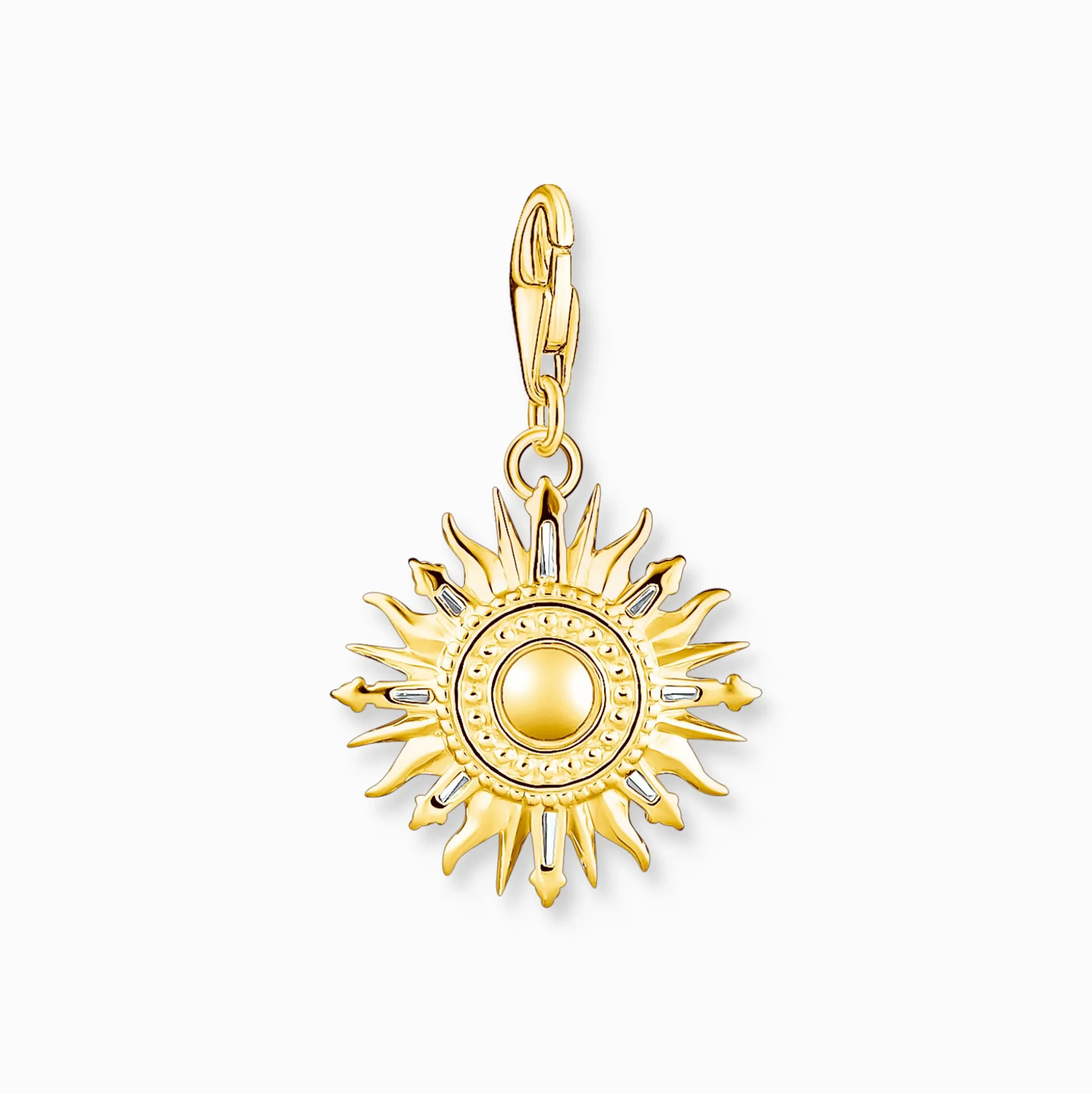 Best Sale Pendentif Charm soleil multicolore plaqué or Femme Charms|Charms