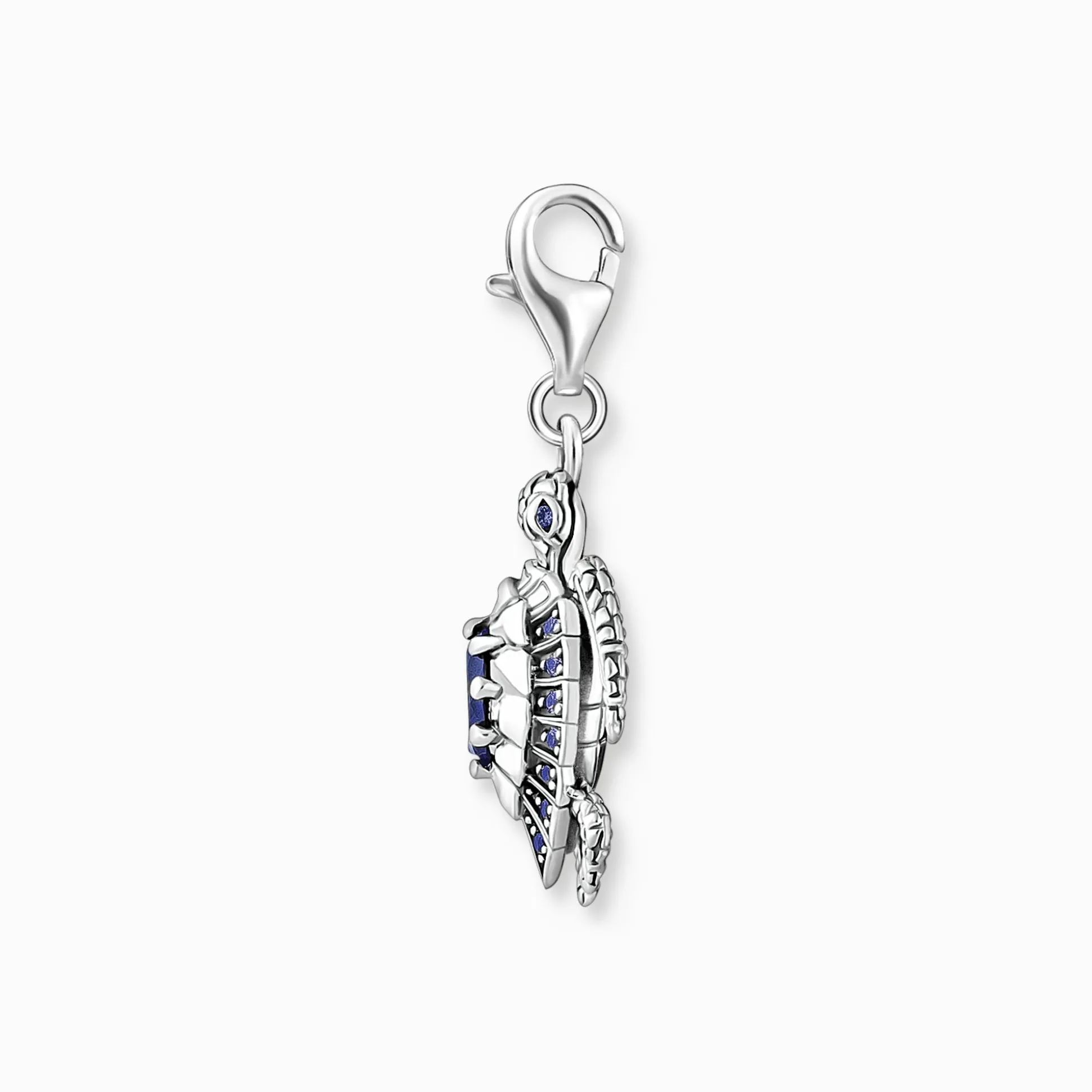 Flash Sale Pendentif Charm tortue avec des pierres bleues Femme Charms|Charms