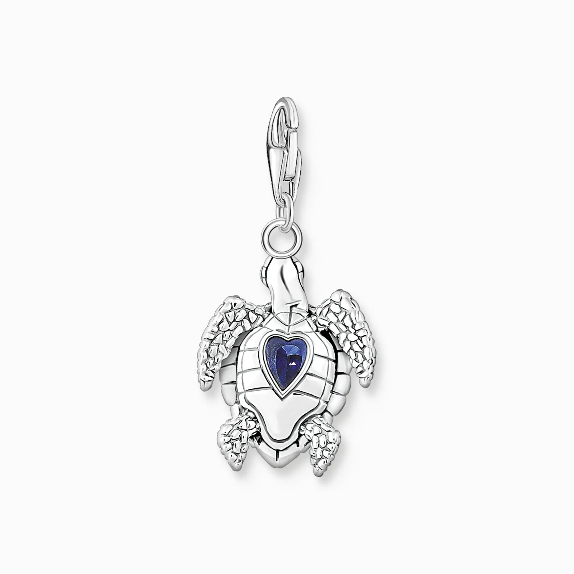 Flash Sale Pendentif Charm tortue avec des pierres bleues Femme Charms|Charms