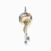 Sale Pendentif clé avec serpent or Femme Pendentifs