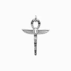 New Pendentif croix de vie ankh avec scarabée Femme Pendentifs|Pendentifs