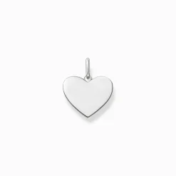 Store Pendentif cœur petit argent Femme Pendentifs