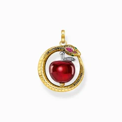 Discount Pendentif pomme avec serpent or Femme Pendentifs|Placage Or 18 Carats - Argent 925