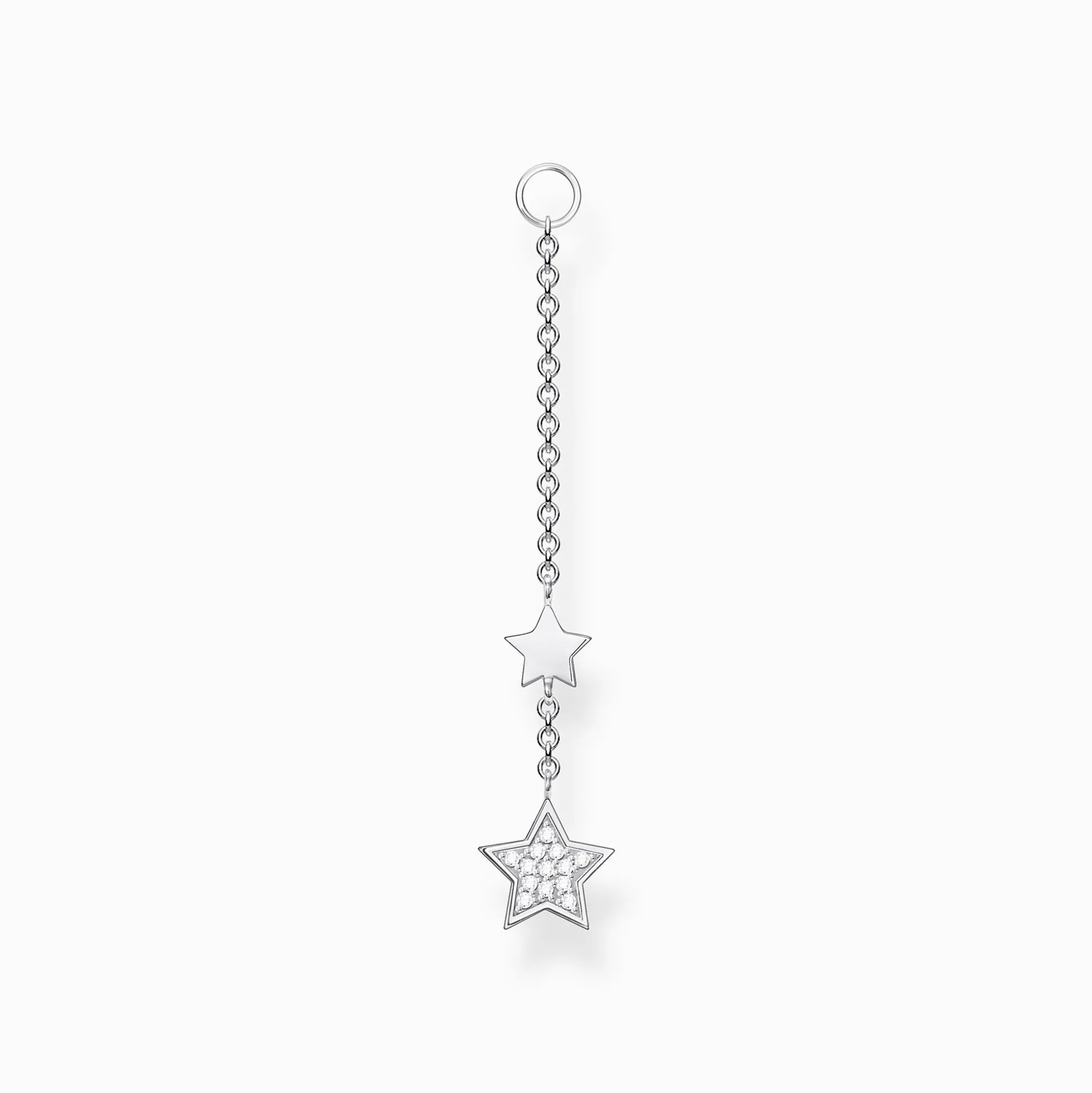 Best Sale Pendentif pour boucle d'oreille unique étoiles argent Femme Créoles