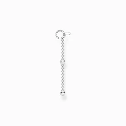 Online Pendentif pour boucle d'oreille unique perles argent Femme Créoles