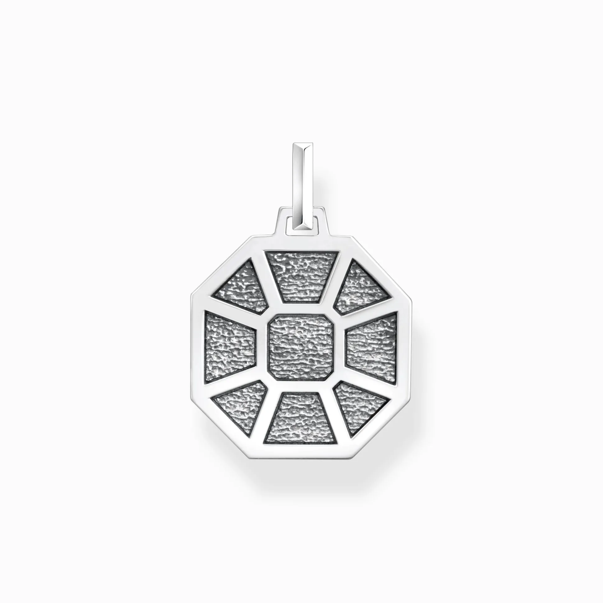 Outlet Pendentif talisman avec noires onyx argent Femme Pendentifs|Pendentifs