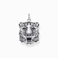 Best Pendentif tigre argent Femme Pendentifs|Pendentifs