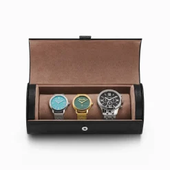 Hot Rouleau de montre pour 3 montres Rangement
